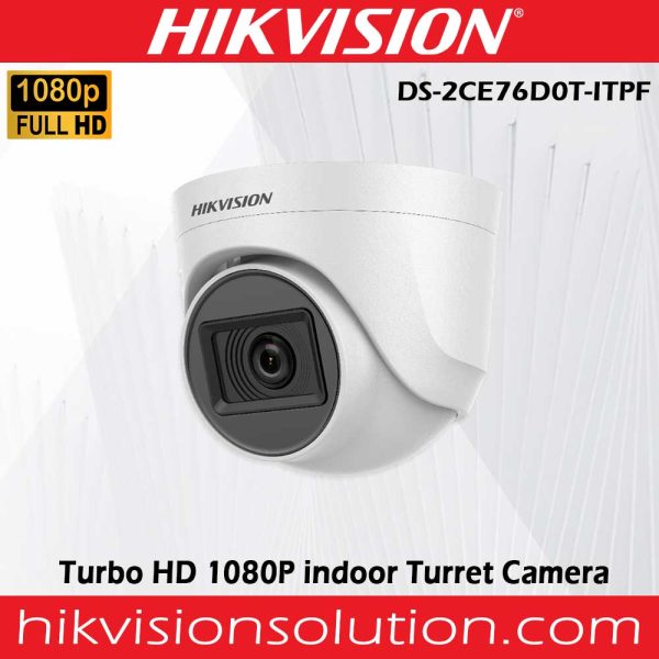 Best Hikvision Ds Ce D T Itpf Mp Indoor Turret P Camera In Sri Lanka