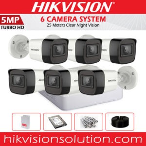 HIKVISION 5MP CCTV SYSTEM FULL HD DVR 4CH 8CH OUTDOOR CAMERA HOME SECURITY KIT 