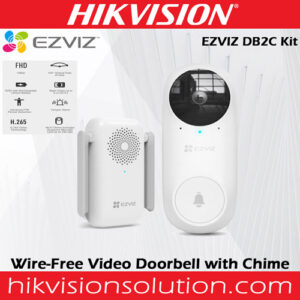 DB2C-Kit - EZVIZ DB2C Kit - Wi-Fi Video Doorbell Kit with Chime Sri Lanka