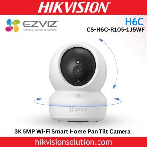EZVIZ H6C 5MP Smart Tracking Wi-Fi Pan & Tilt Camera Best Price Sri Lanka