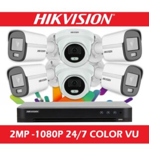 2MP 1080P ColorVU CCTV System