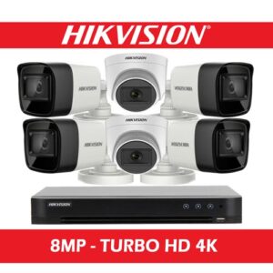 8MP 4K Turbo HD CCTV System
