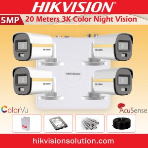 Hikvision-5mp-3K-Color-VU-CCTV-4-Camera-Package-sri-lanka-best-price