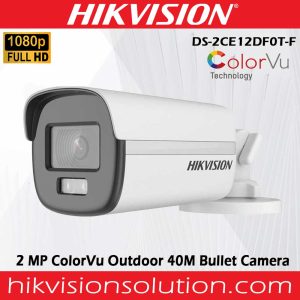 Hikvision day and night color DS-2CE12DF0T-F 2 MP ColorVu Fixed Bullet Camera sale sri lanka