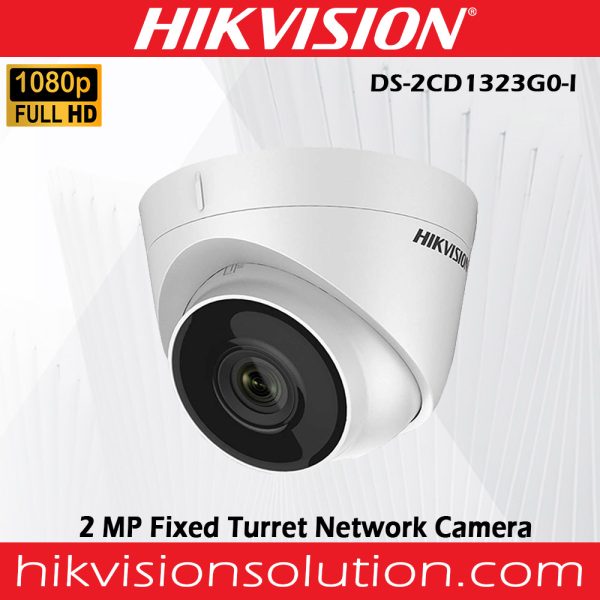 Best HIKVISION DS2CD1323G0I 2MP Fixed Turret Network Camera IN SRI