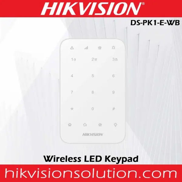 hikvision ax pro keypad