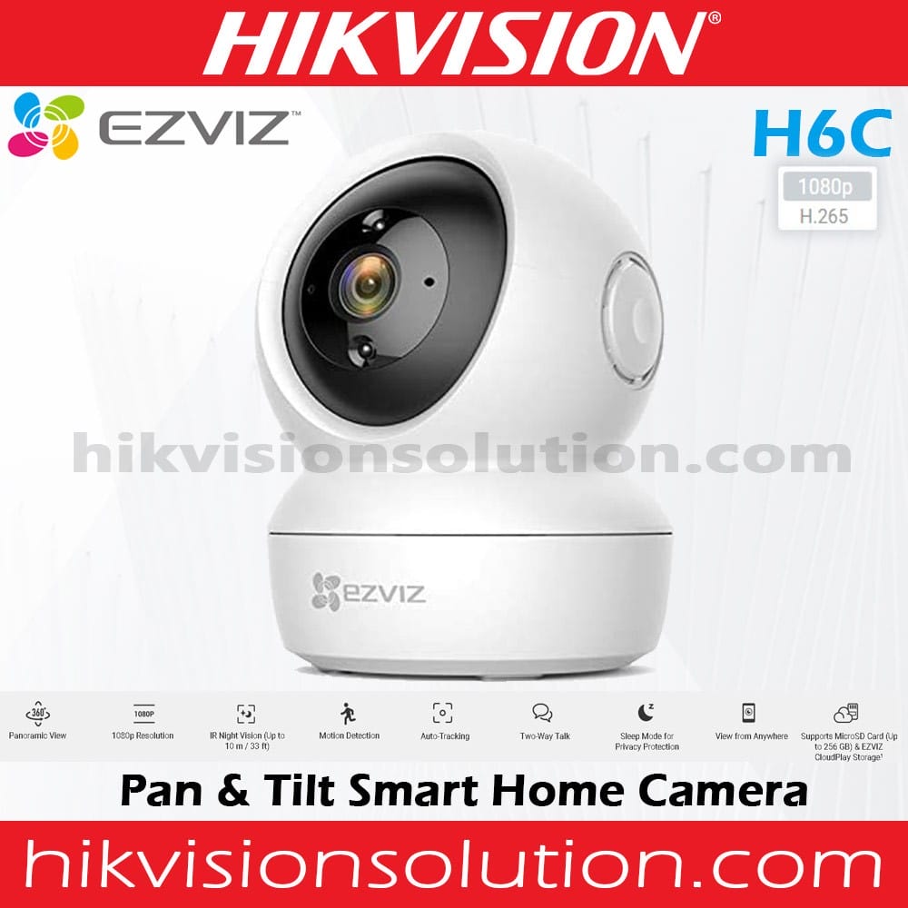 Caméra de sécurité WIFI EZVIZ H6c Pro 4MP