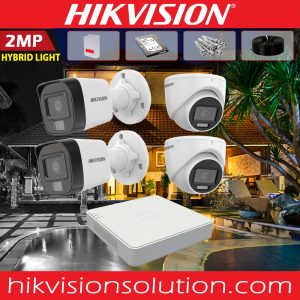 Hikvision-Smart-Hybrid-Dual-Light-CCTV-Security-4-Camera-self-installation-Packages
