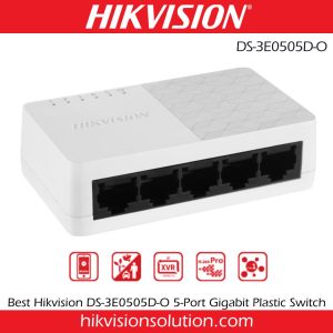 Best Hikvision DS-3E0505D-O 5-Port Gigabit Plastic Switch
