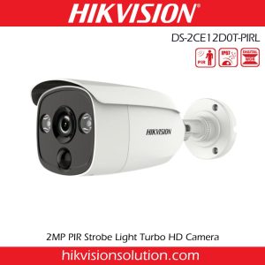 Hikvision DS-2CE12D0T-PIRL 2MP PIR Strobe Light Turbo HD Camera in Sri Lanka