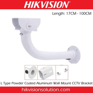 Surveillance Security CCTV Aluminium Mount Bracket, Adjustable Universal Camera Wall Mount for Hikvision Security Cameras IP Cameras
