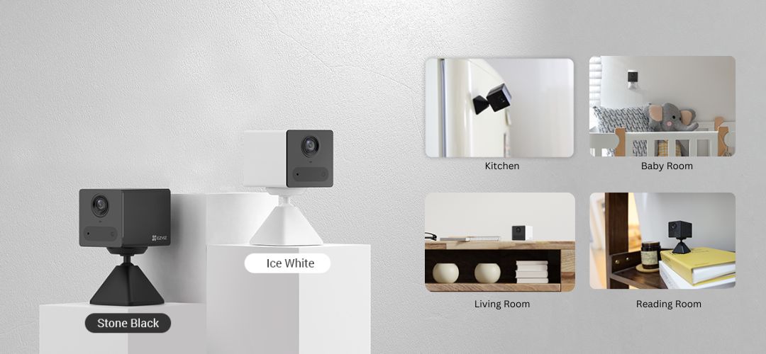 Best EZVIZ Battery Camera cs-cb2-Two colors that go with different home styles