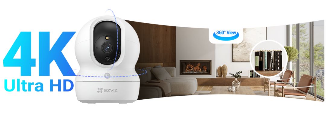 EZVIZ H6c Pro 4K Full-room protection