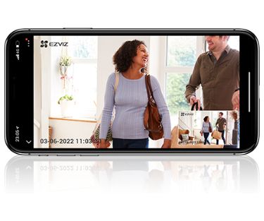 EZVIZ H6c Pro 4K zoom, and follow
