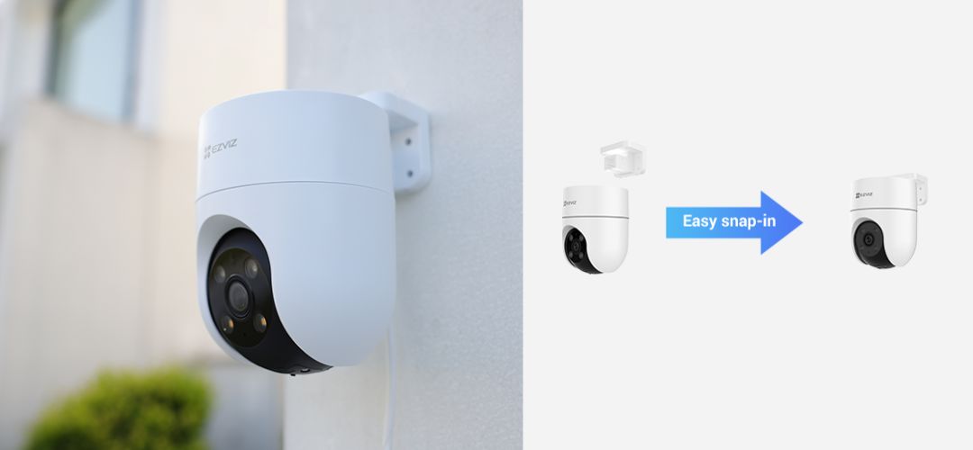 EZVIZ H8C Pro 2K 3MP Sri Lanka Detachable mount plate