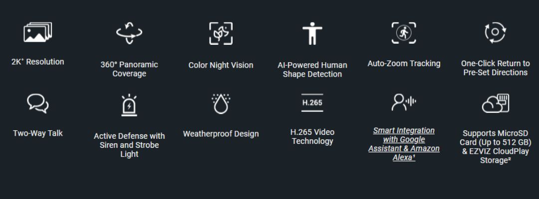 EZVIZ H8C Pro 2K 3MP Sri Lanka specifications