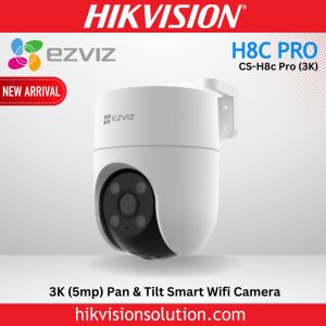 EZVIZ H8c Pro 3K Pan Tilt AI-Powered intruder detection Siren Smart Wi-Fi Camera