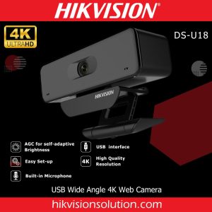 Hikvision DS-U18 4K USB Wide Angle Web Camera