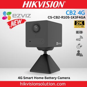 CS-CB2-R105-1K3F4GA Best EZVIZ CB2 4G SIM Support 2K Smart Home Rechargeable Battery Camera Sale in Sri Lanka