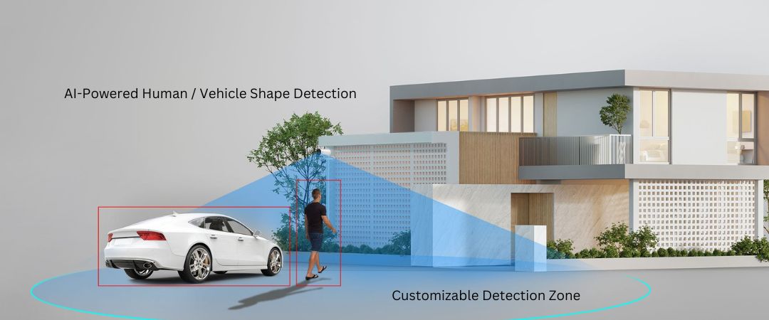 EZVIZ H5 2K Smart PoE Security Camera Advanced detection for enhanced peace-of-mind