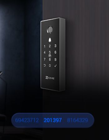 ezviz DL03 Pro Supports long, anti-peeping codes