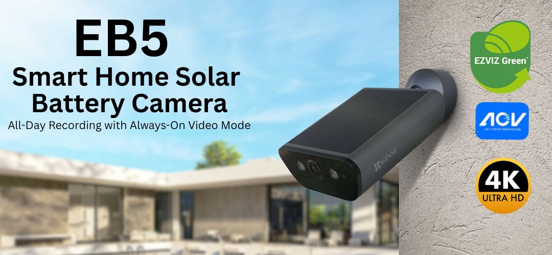 All-Day Recording with Always-On Video Mode ezviz eb5