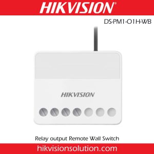 Best Hikvision AX Pro DS-PM1-O1H-WB Relay output Remote Wall Switch Sale