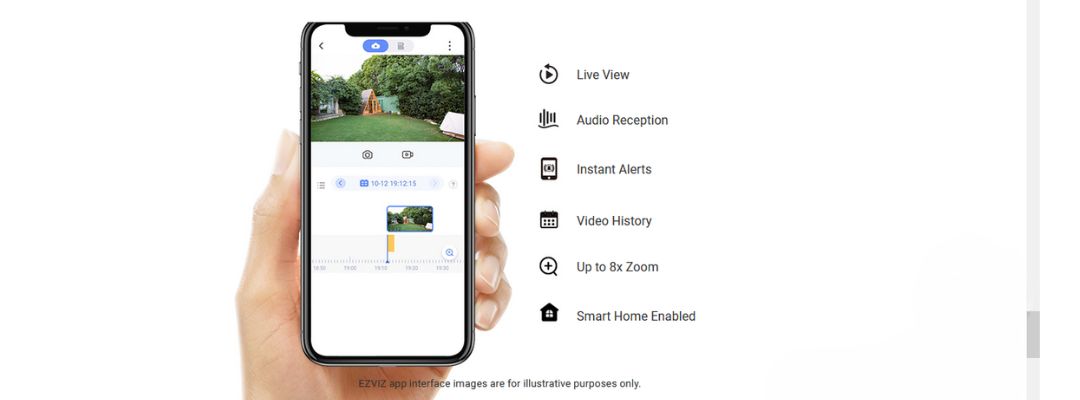 EZVIZ TY1 Pan Tilt Color Night Vision Smart Wi-Fi Camera (1)