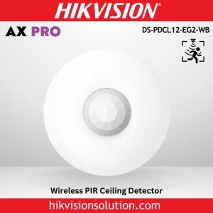 Hikvision DS-PDCL12-EG2-WB 360 Detection Wireless PIR Ceiling Detector Sale