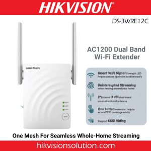 Best Hikvision DS-3WRE12C AC1200 Dual Band Wi-Fi Extender Sale in Sri Lanka