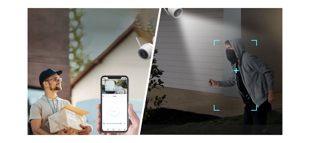 EZVIZ H3C 3K smart wifi camera Communications can be this easy