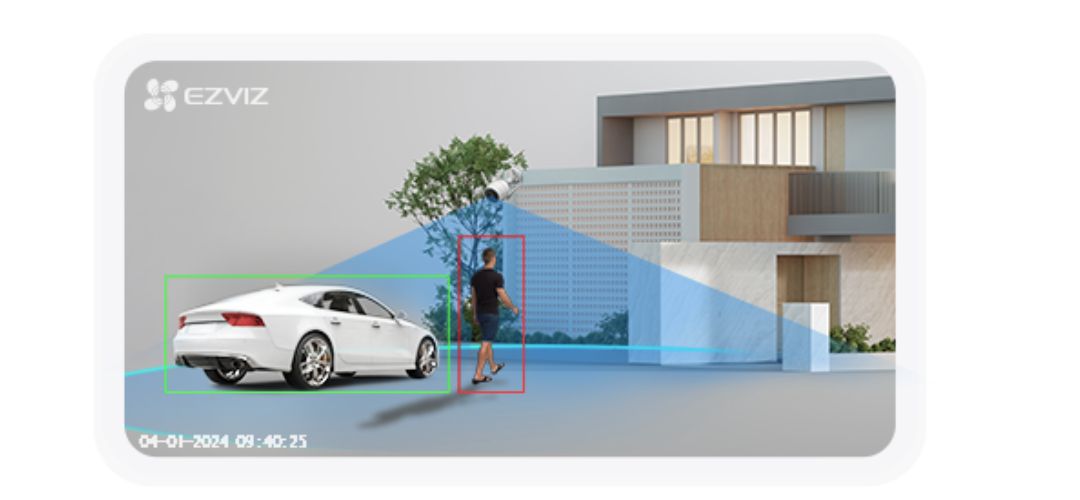 EZVIZ H3C 3K smart wifi camera Receive smarter notifications