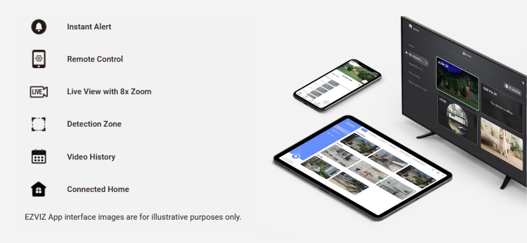 EZVIZ One app for everyday