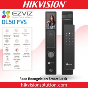 EZVIZ DL50FVS Smart Lock 3D Face Recognition Door Lock Fingerprint PIN