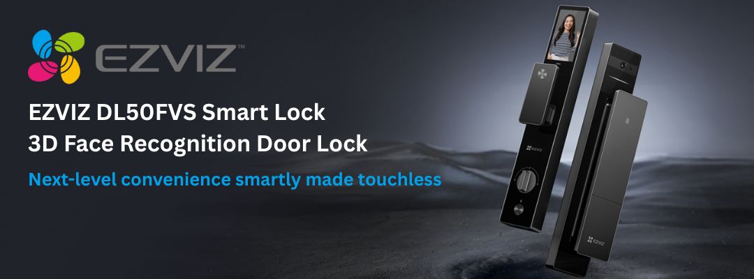 EZVIZ DL50FVS Smart Lock 3D Face Recognition Door Lock
