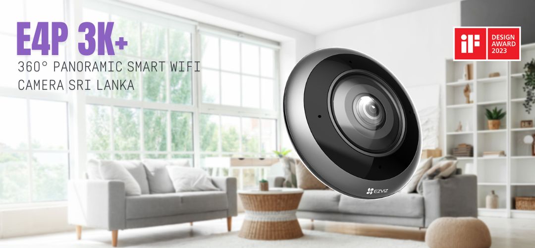 EZVIZ E4p 3K+ 6MP Smart Wi-Fi Camera Sri Lanka