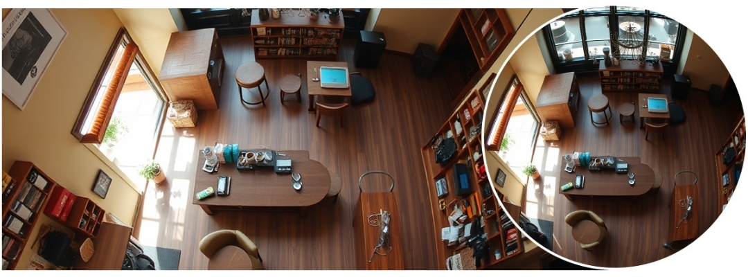 EZVIZ E4p 3K+ 6MP Smart Wi-Fi Camera - Zoom automatically