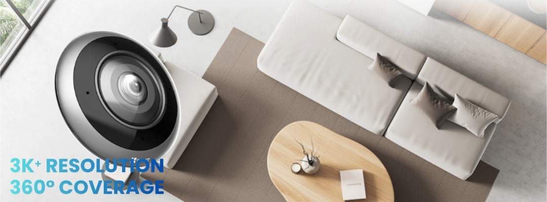 EZVIZ E4p 3K+ 6MP Smart Wi-Fi Camera - without blind spots best camera