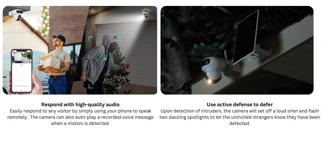 EZVIZ HB90x 2K⁺ high-quality audio