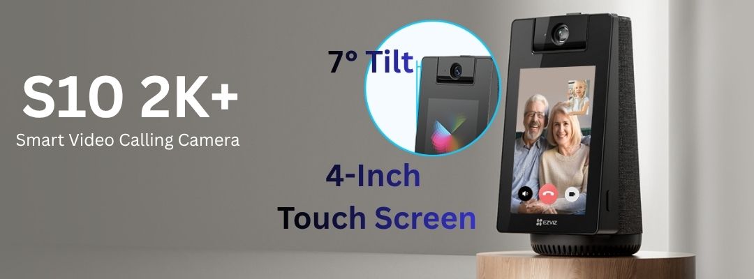 S10 2K+ Smart Video Calling Camera - See your loved ones clearly