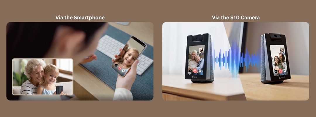 S10 2K+ Smart Video Calling Camera Video calling made easy