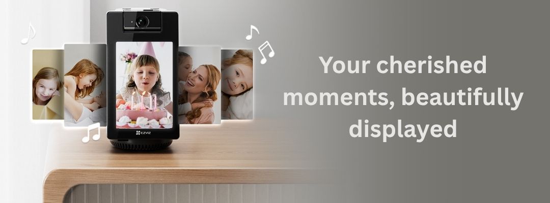 S10 2K+ Smart Video Calling Camera - beautifully displayed