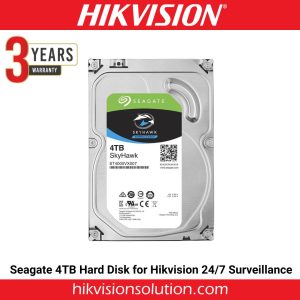 Best Seagate 4TB Surveillance Hard Disk for Hikvision NVR DVR 3 Years Warranty